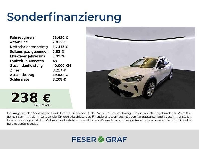 Gebraucht Cupra Formentor 204 PS (150 kW) 2022 Weiss SUV