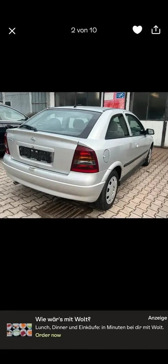 Gebraucht Opel Astra 84 PS (61 kW) 2002 Coupé