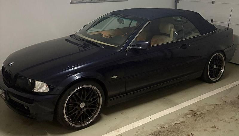 Gebraucht BMW 323 Cabriolet Sport Line 170 PS (125 kW) 2000 Blau Cabrio