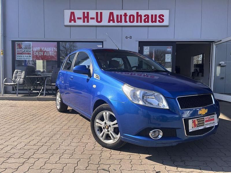 Gebraucht Chevrolet Aveo LT 101 PS (74 kW) 2010 Blau Kleinwagen