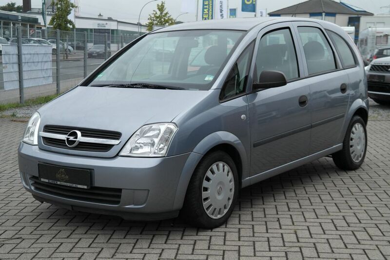 Silber Gebraucht 2003 Opel Meriva Basis Van / Kleinbus | 950 € (Guter Preis) - Bild 1/4