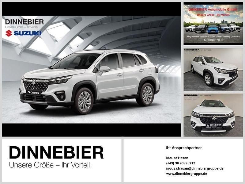 Weiß (metallic) Neu 2025 Suzuki SX4 S-Cross Comfort SUV | 26.889 € - Bild 1/2