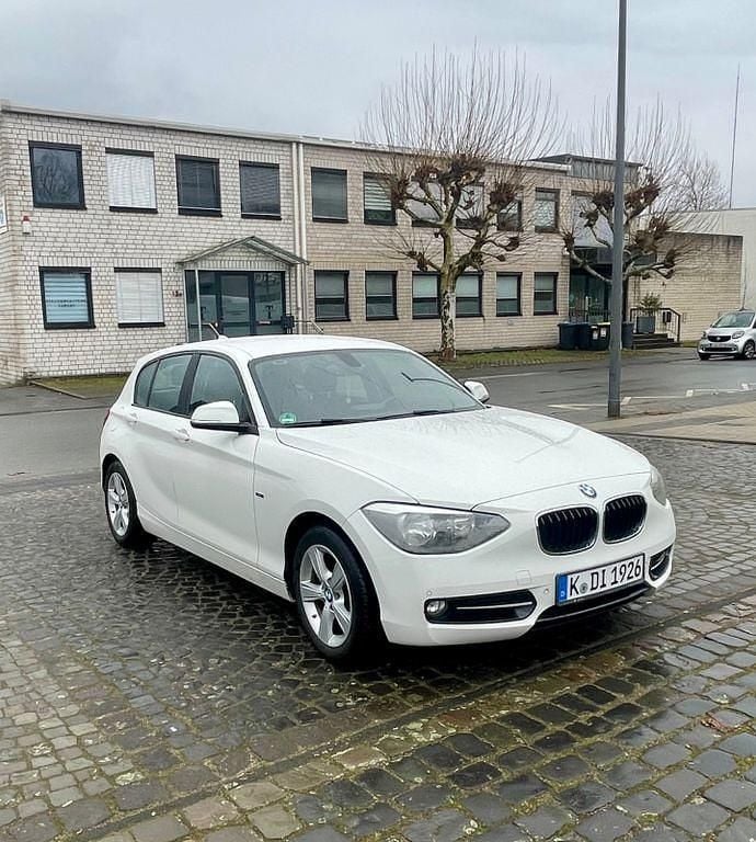 Gebraucht BMW 116 Efficient Dynamics 116 PS (85 kW) 2014 Weiß Kleinwagen