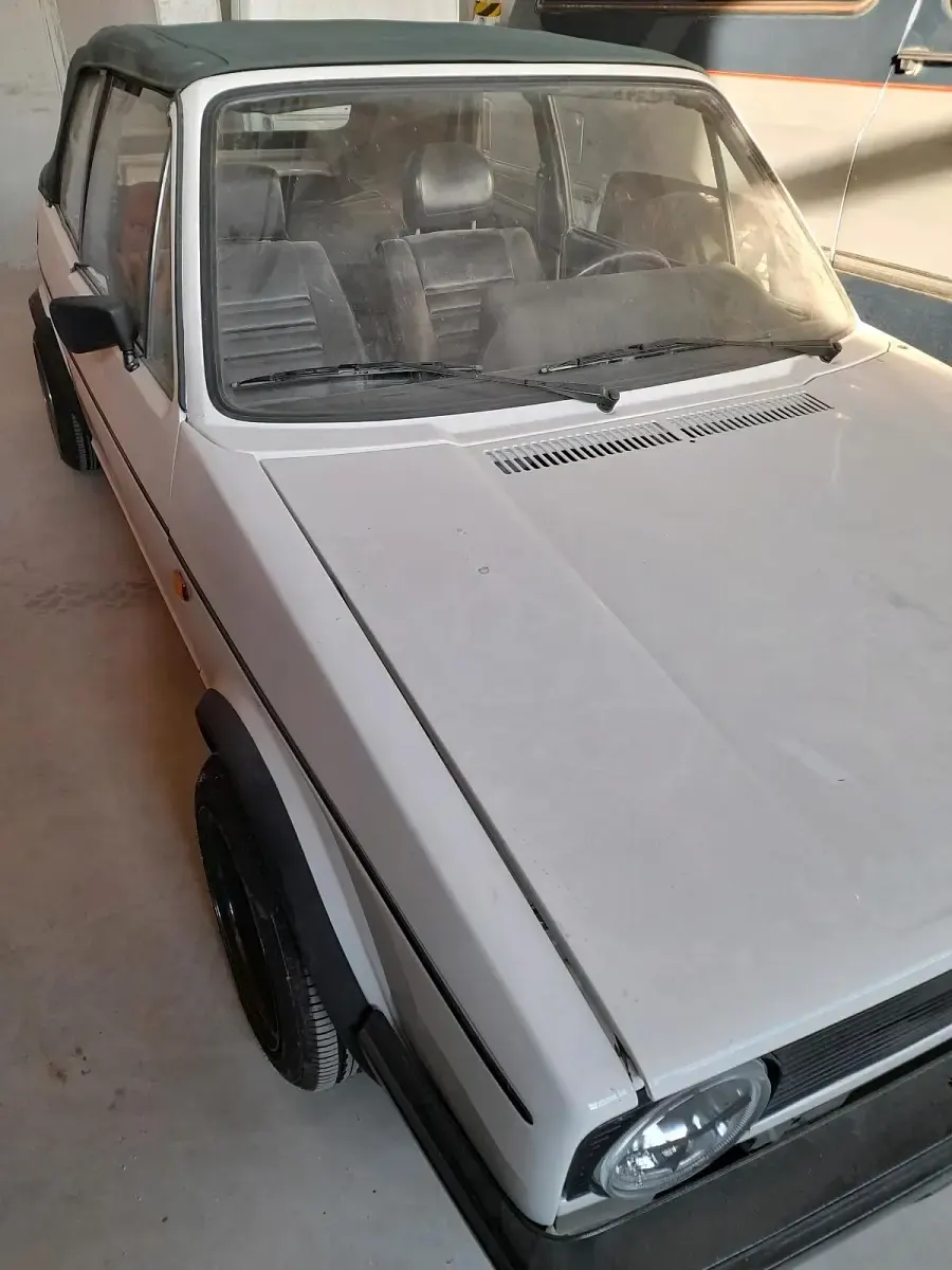 Gebraucht VW Golf Cabriolet 150 PS (110 kW) 1981 Weiß Cabrio