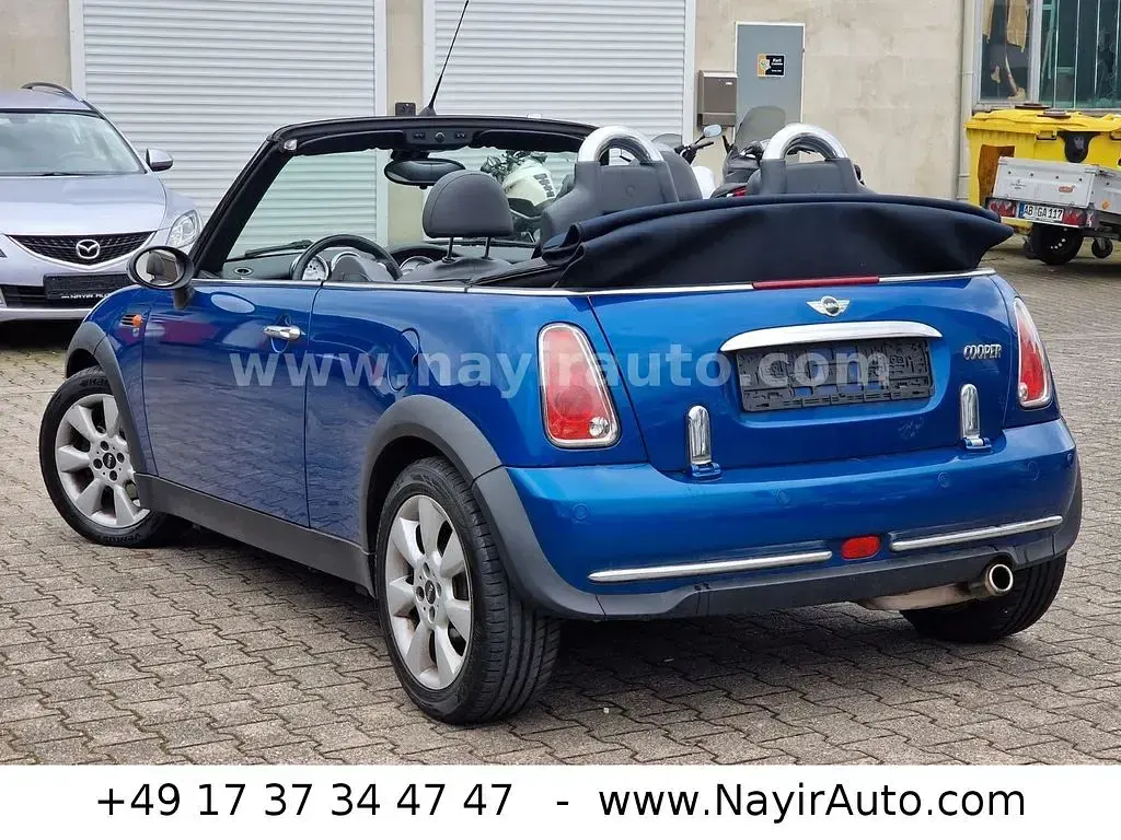 Gebraucht Mini Cooper Cabriolet 116 PS (85 kW) 2006 Blau Cabrio