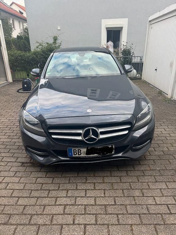 Blau Gebraucht 2014 Mercedes C200 Avantgarde Limousine | 18.000 € (Guter Preis) - Bild 1/4