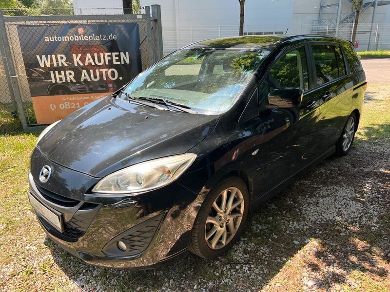 Gebraucht Mazda 5 Sports-Line 150 PS (110 kW) 2011 Schwarz Van / Kleinbus