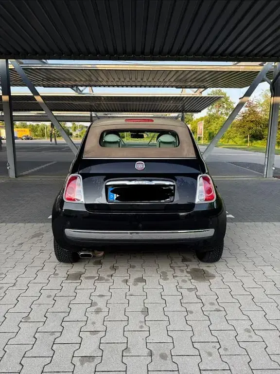 Gebraucht Fiat 500C 101 PS (74 kW) 2012 Schwarz Cabrio
