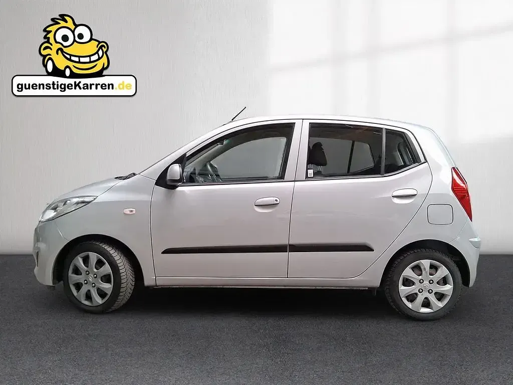 Gebraucht Hyundai i10 Edition 69 PS (50 kW) 2013 Silber Kleinwagen