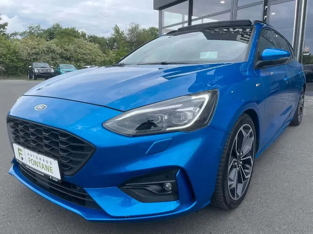 Usata Ford Focus ST-Line 182 CV (133 kW) 2019 Blu Berlina
