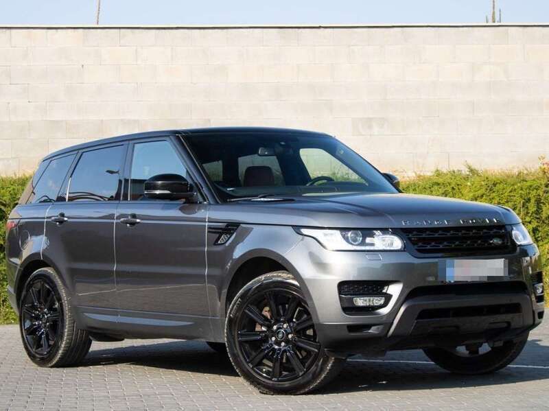 Grau Gebraucht 2014 Land Rover Range Rover Sport HSE SUV | 21.500 € (Teuer) - Bild 1/4