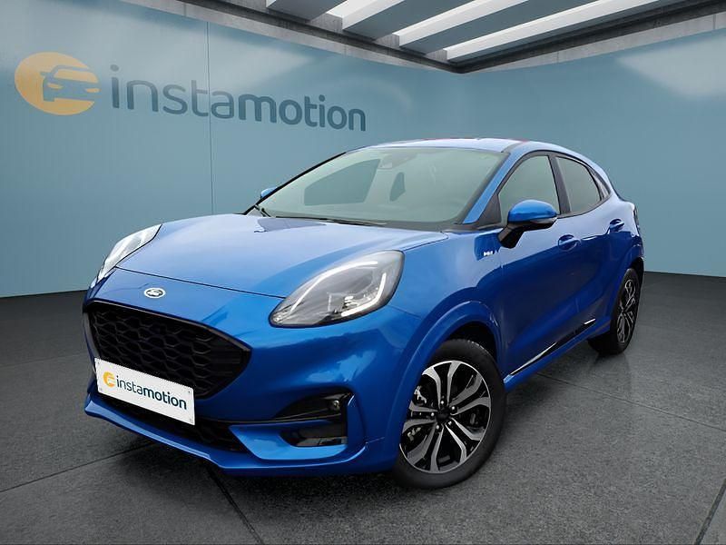 Blau Gebraucht 2022 Ford Puma Gen-E SUV | 20.499 € - Bild 1/4
