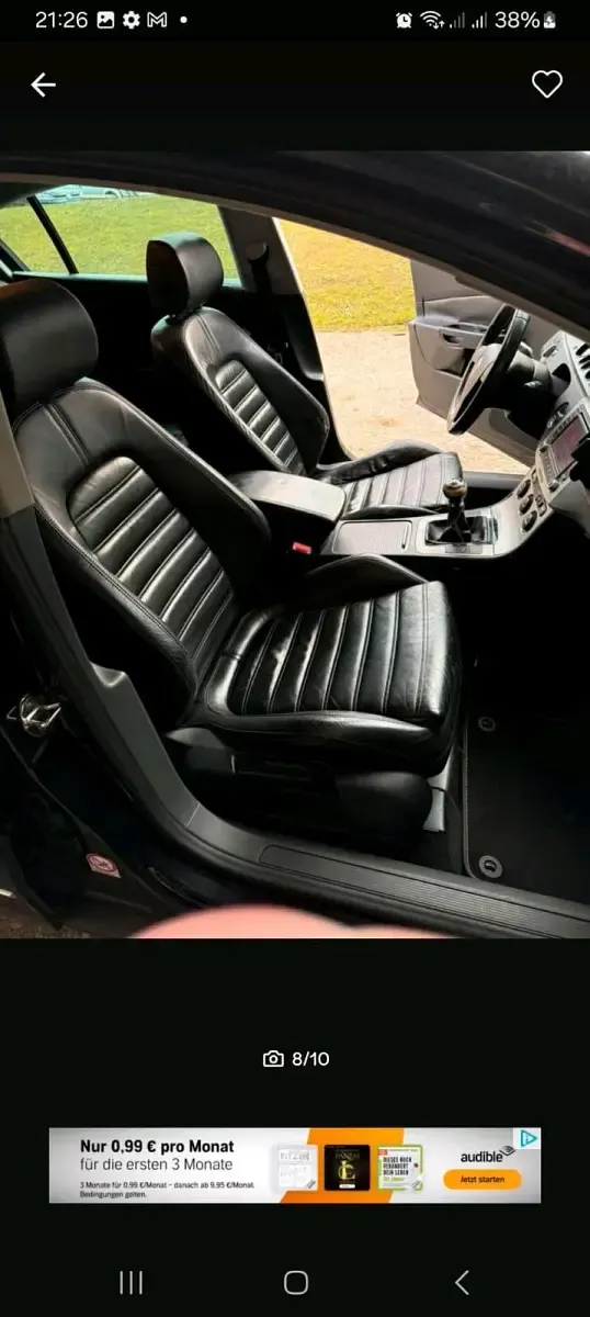 Gebraucht VW Passat 150 PS (110 kW) 2005 Schwarz Limousine