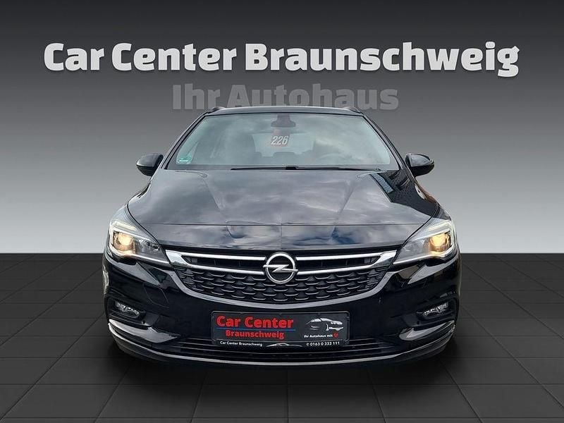 Gebraucht Opel Astra Edition 110 PS (80 kW) 2018 Schwarz Kombi