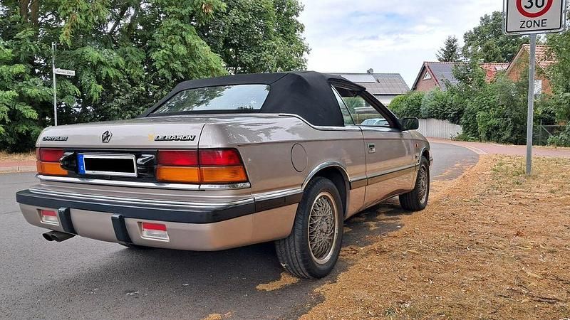 Gebraucht Chrysler Le Baron 145 PS (106 kW) 1989 Beige Cabrio