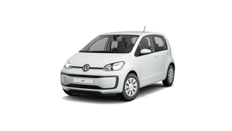 Weiß Gebraucht 2021 VW up! Move Kleinwagen | 10.680 € (Guter Preis) - Bild 1/4