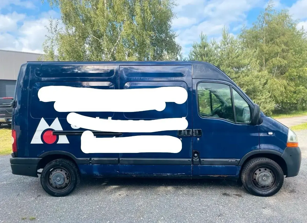 Gebraucht Renault Master 100 PS (73 kW) 2008 Blau Kombi