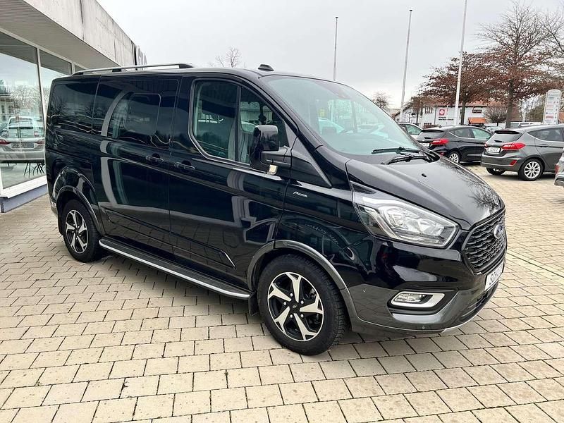 Gebraucht Ford Tourneo Custom Active 150 PS (110 kW) 2023 Obsidianschwarz metallic Van