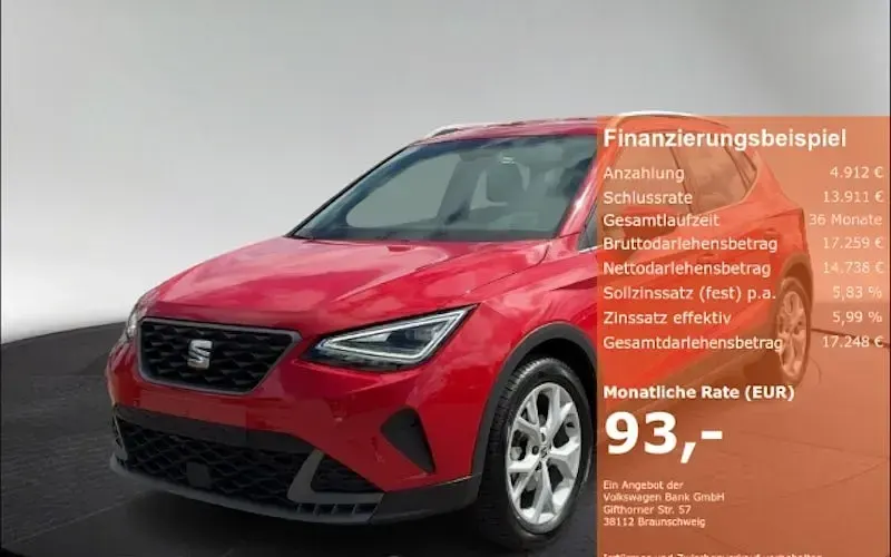 Gebraucht Seat Arona FR 116 PS (85 kW) 2024 SUV