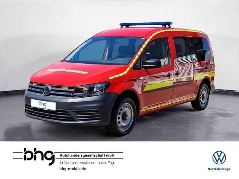 Rot Gebraucht 2020 VW Caddy Maxi Van / Kleinbus | 23.890 € (Fairer Preis) - Bild 1/4