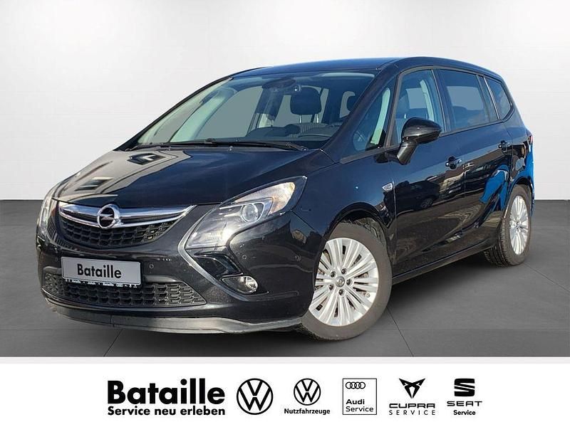 Schwarz Gebraucht 2016 Opel Zafira Tourer Edition Van / Kleinbus | 11.970 € (Etwas zu teuer) - Bild 1/4