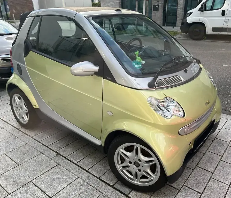 Gebraucht Smart ForTwo Cabrio Passion 54 PS (39 kW) 2002 Gelb Cabrio