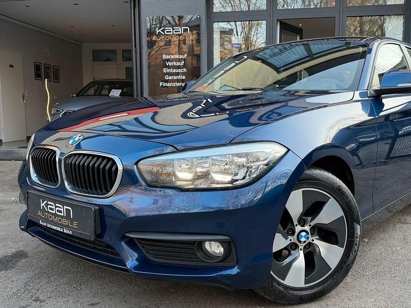 Gebraucht BMW 116 Advantage 109 PS (80 kW) 2015 Blau Kleinwagen
