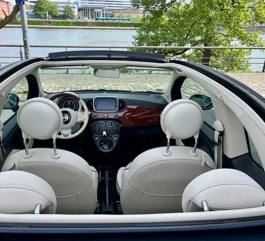 Gebraucht Fiat 500C Riva 86 PS (63 kW) 2017 Blau Cabrio