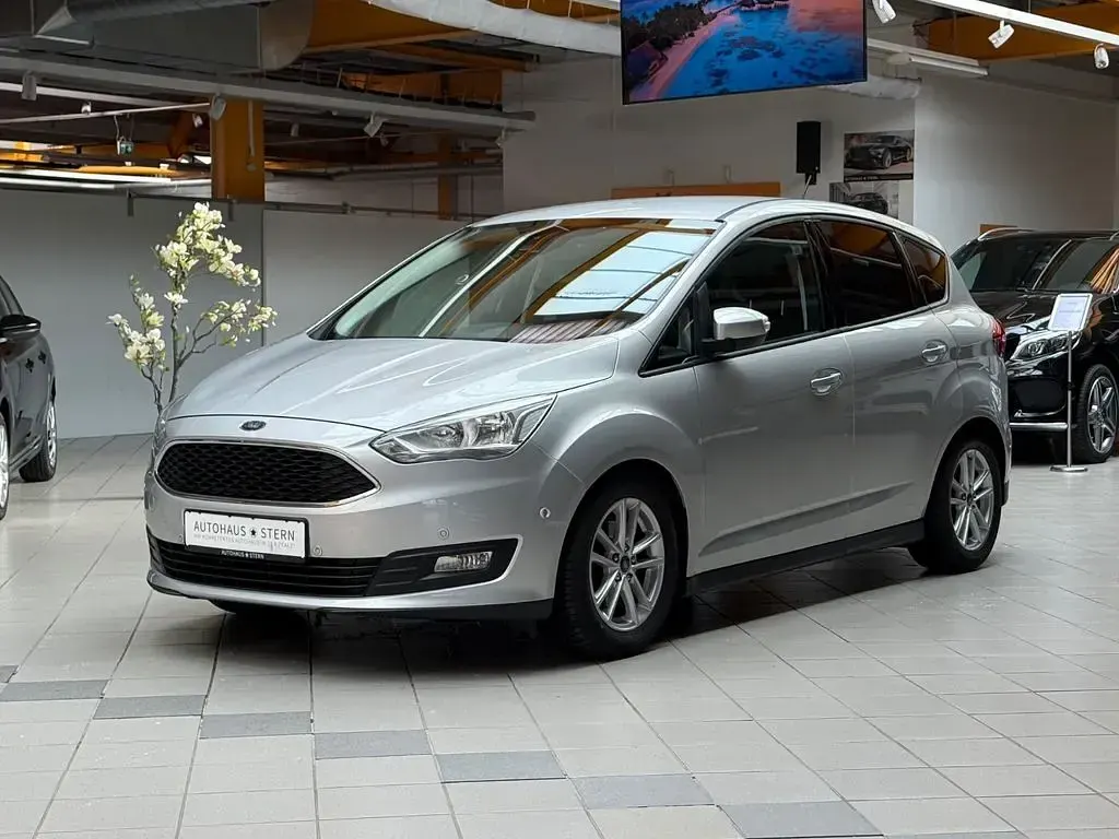 Gebraucht Ford C-MAX Cool & Connect 125 PS (91 kW) 2017 Silber Van / Kleinbus