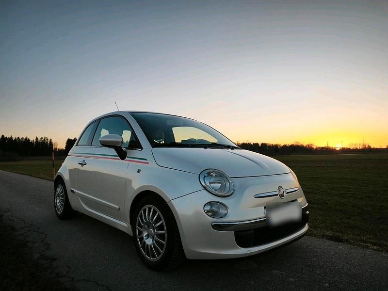 Gebraucht Fiat 500 101 PS (74 kW) 2009 Weiß Cabrio