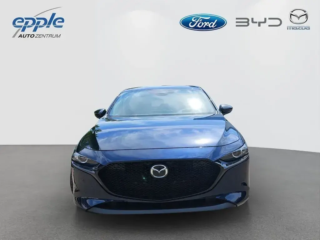 Neu Mazda 3 Homura-Line 140 PS (102 kW) 2026 Deep crystal blue Limousine