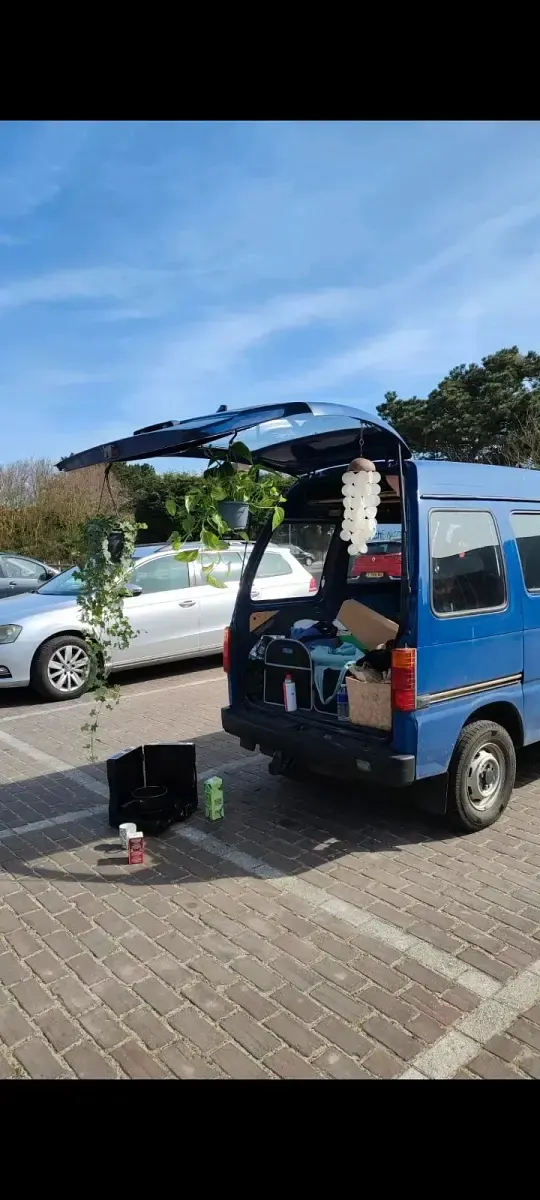 Gebraucht Piaggio Porter 63 PS (46 kW) 2010 Blau Van / Kleinbus