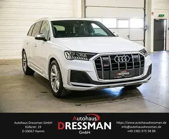 Gebraucht Audi SQ7 Sport 435 PS (319 kW) 2019 Gletscherweiß metallic SUV