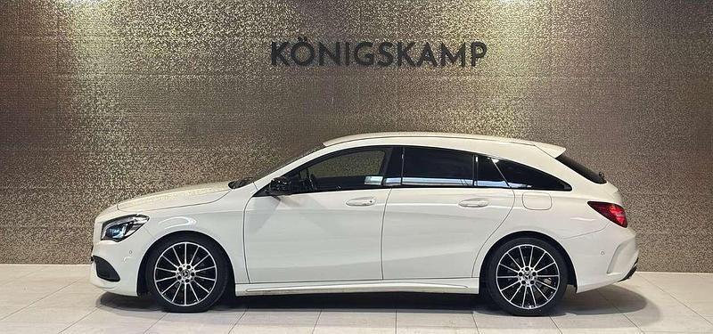 Gebraucht Mercedes CLA180 AMG 122 PS (89 kW) 2016 Calcitweiss/zirrusweiss Limousine