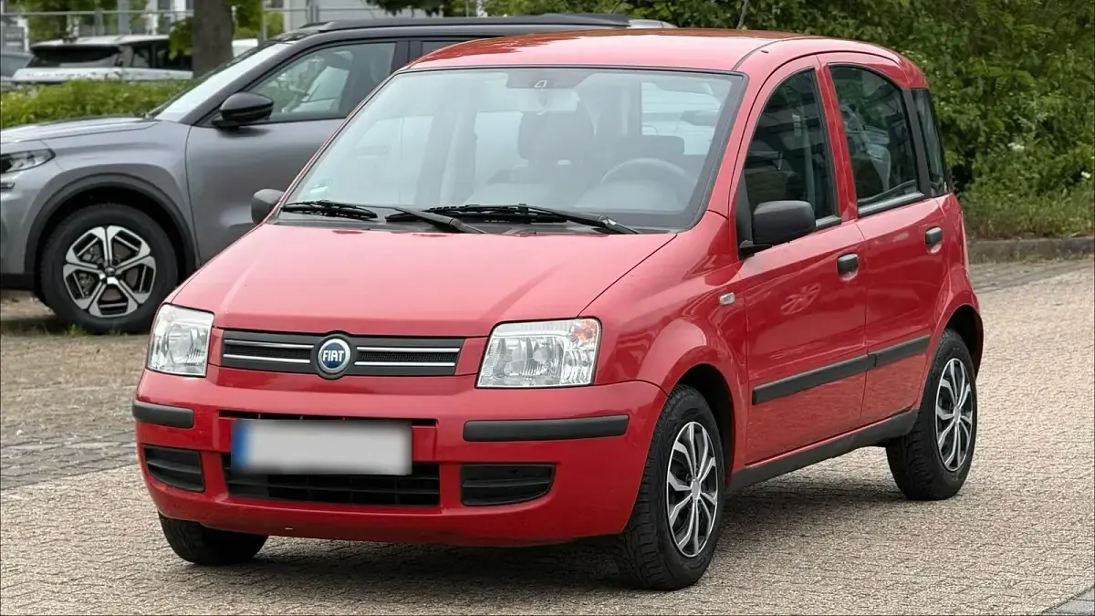 Gebraucht Fiat Panda 65 PS (47 kW) 2007 Rot Kleinwagen