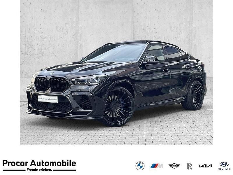 Schwarz Gebraucht 2021 BMW X6 M Competition Edition SUV | 109.890 € - Bild 1/4