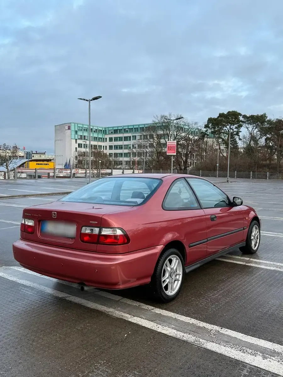 Gebraucht Honda Civic 105 PS (77 kW) 1997 Rot Coupé