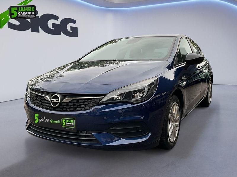 Gebraucht Opel Astra Edition 110 PS (80 kW) 2021 Nautic blau Limousine