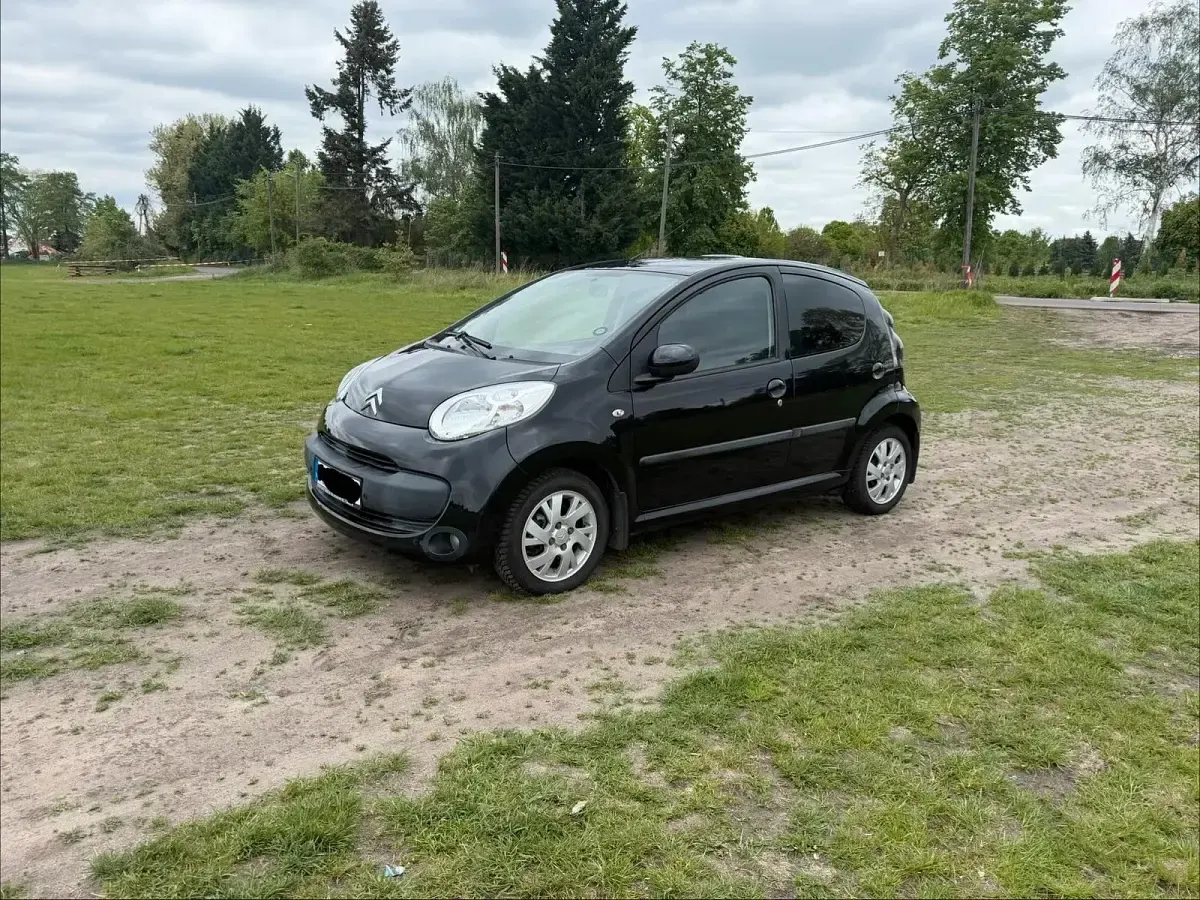 Gebraucht Citroën C1 50 PS (36 kW) 2007 Schwarz Kleinwagen