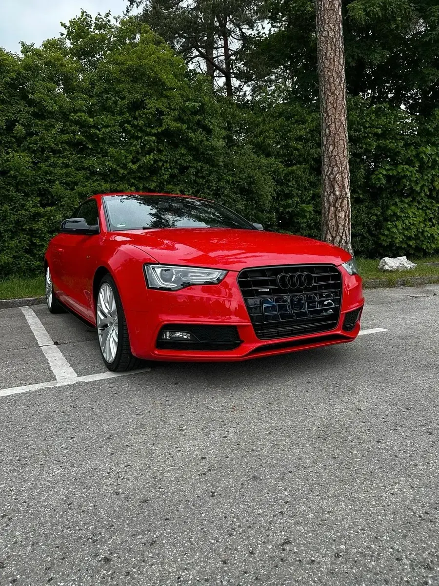 Gebraucht Audi A5 S-Line 245 PS (180 kW) 2013 Rot Coupé