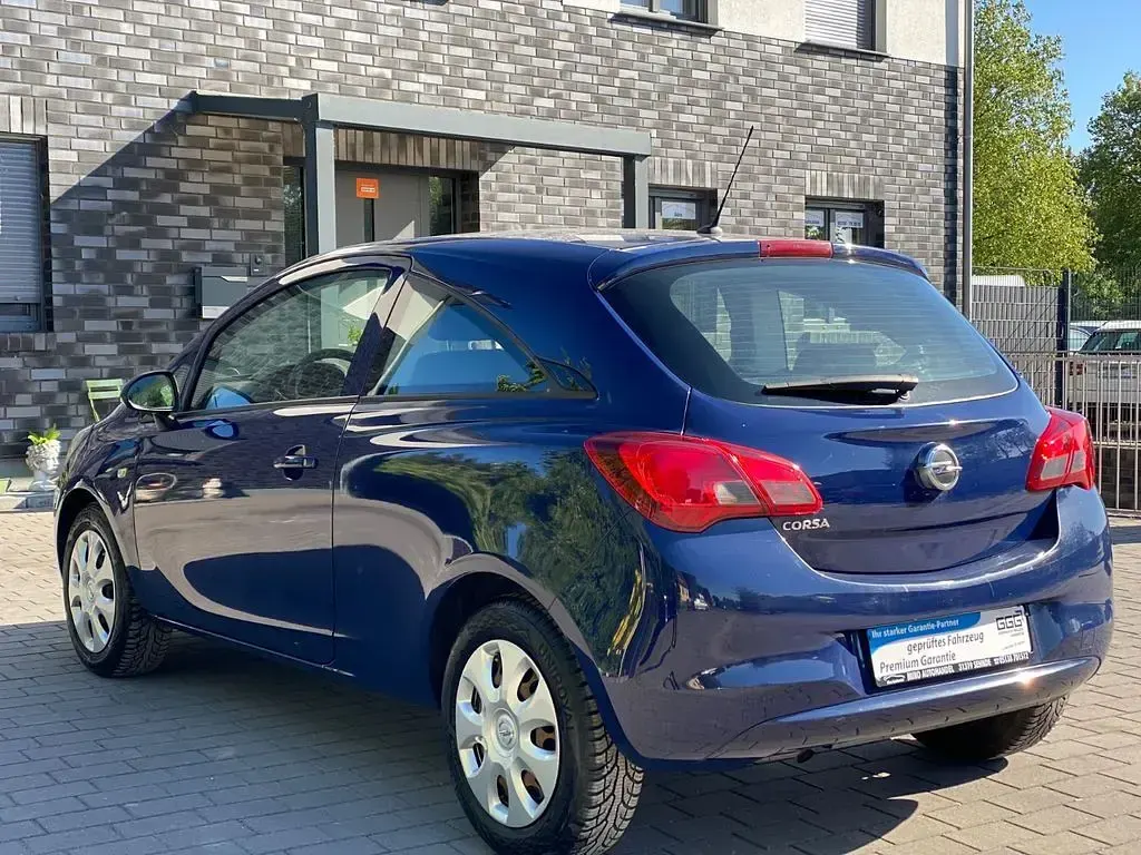 Gebraucht Opel Corsa Edition 90 PS (66 kW) 2017 Blau Kleinwagen