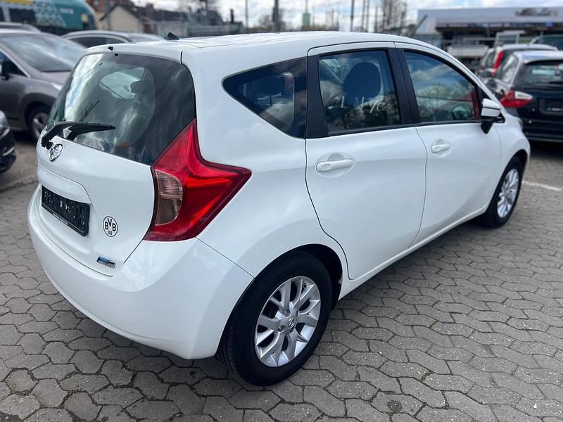 Gebraucht Nissan Note 90 PS (66 kW) 2014 Weiß Kleinwagen