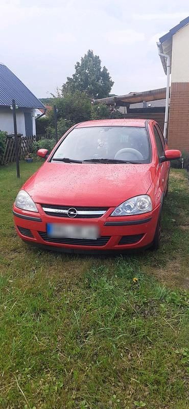 Rot Gebraucht 2004 Opel Corsa Limousine | 900 € (Guter Preis) - Bild 1/4