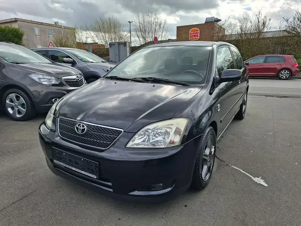 Gebraucht Toyota Corolla Sol 110 PS (80 kW) 2004 Schwarz Kleinwagen