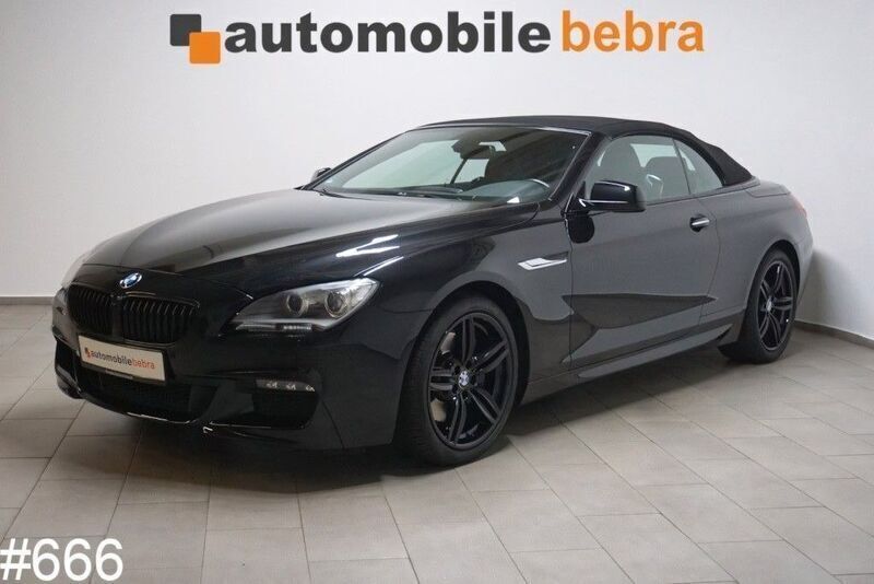 Black sapphire metallic Gebraucht 2012 BMW 640 Cabriolet M Sport Cabrio | 25.490 € (Superpreis) - Bild 1/4