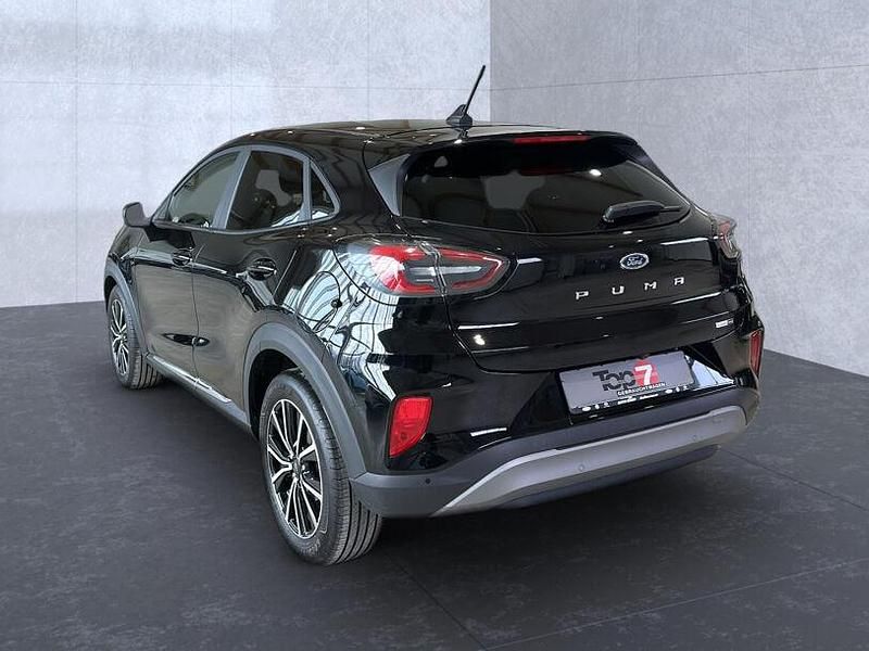 Gebraucht Ford Puma Titanium 125 PS (91 kW) 2022 Obsidian schwarz (metallic) SUV
