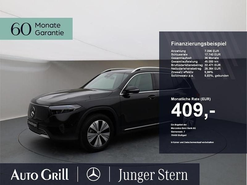 Metalliclack kosmosschwarz Gebraucht 2024 Mercedes EQB300 Progressive SUV | 35.480 € (Fairer Preis) - Bild 1/4