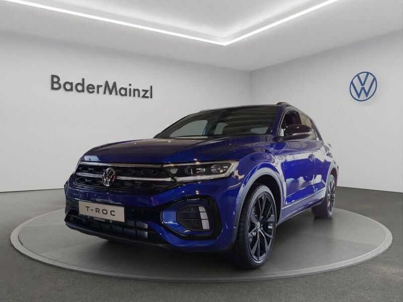 Blau Neu 2025 VW T-Roc R-line SUV | 49.105 € - Bild 1/4