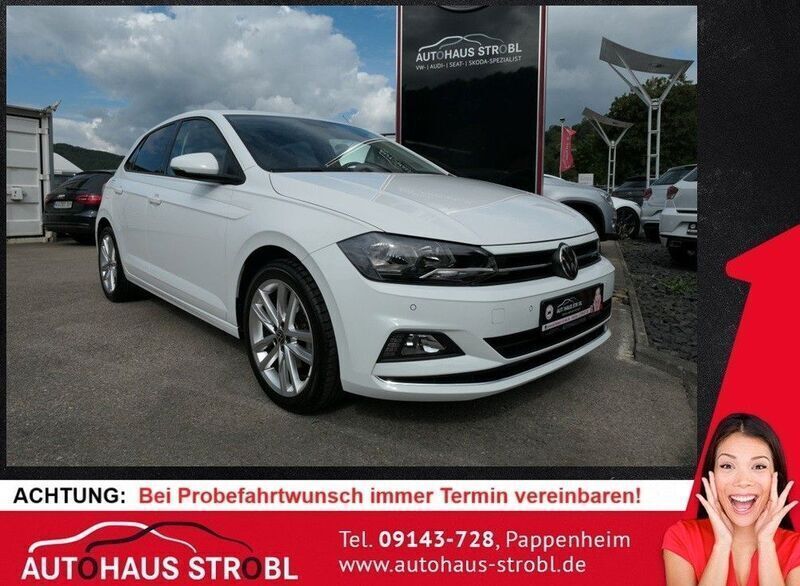 Weiß Gebraucht 2022 VW Polo Highline Limousine | 19.350 € (Fairer Preis) - Bild 1/3