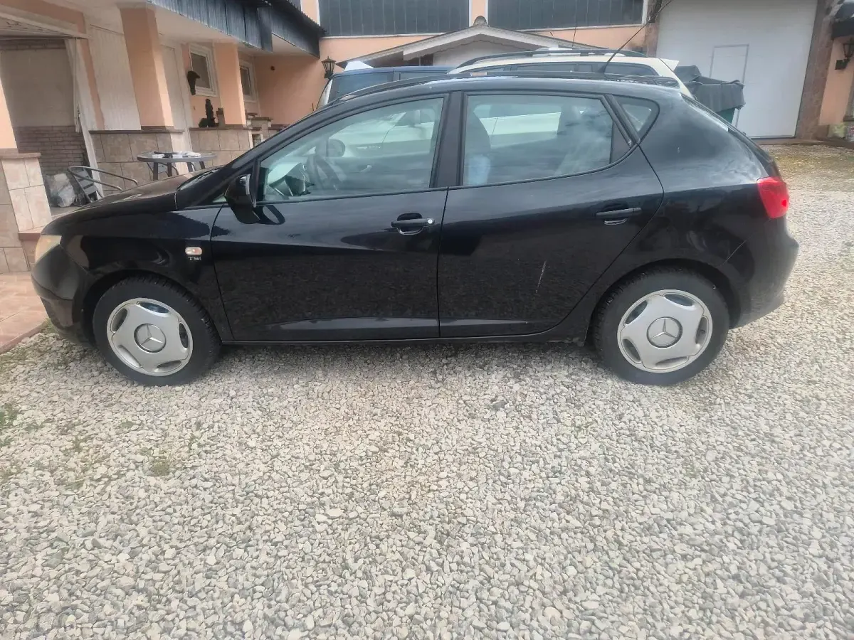 Brugt Seat Ibiza 105 HK (77 kW) 2012 Sort Hatchback